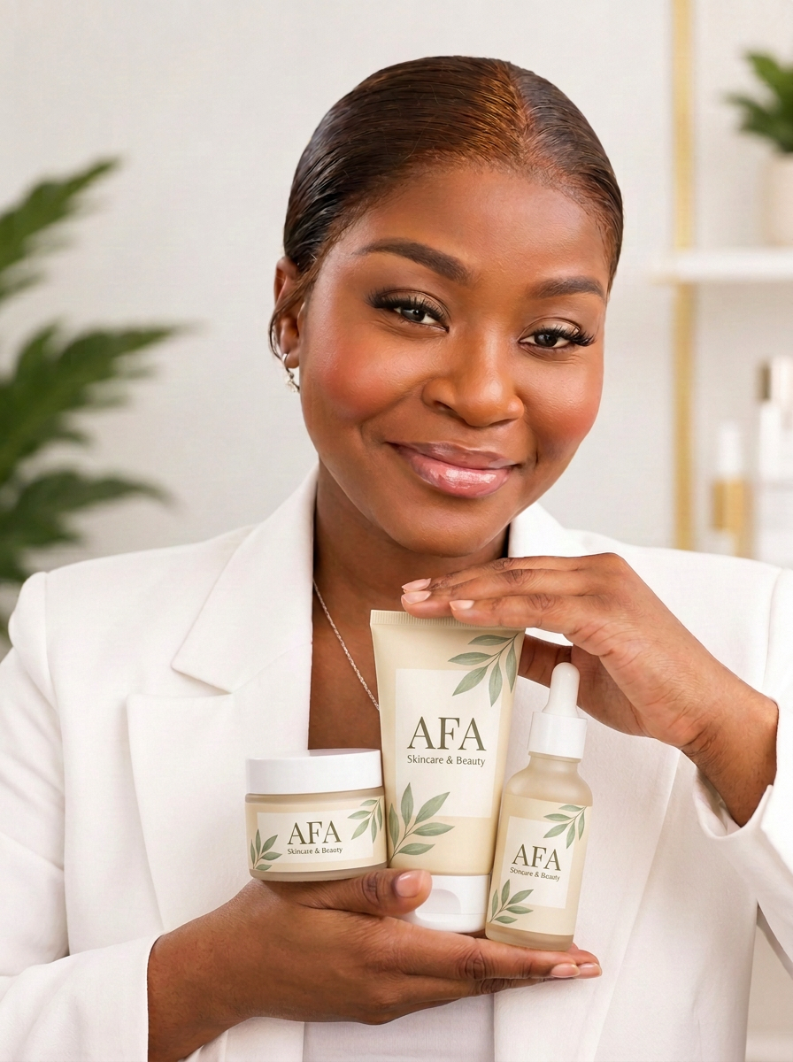 Founder of AFA Skincare & Beauty